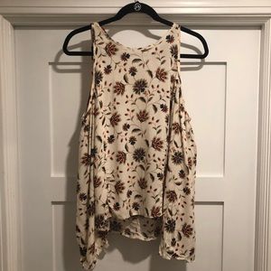 Lucca Coutoure off the shoulder boho top. NWT